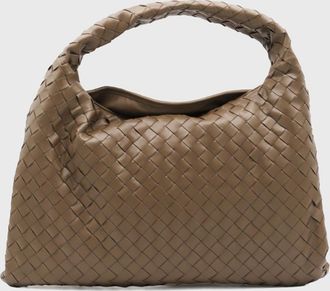 Bottega Veneta Brown Leather Hop Small Handle Bag