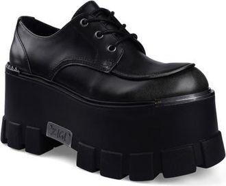 Zigi Soho Jami Platform Derby in Black at Nordstrom, Size 11