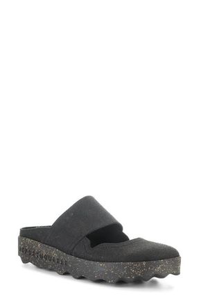 FLY London Cana Slide Sandal in Black at Nordstrom, Size 10-10.5Us