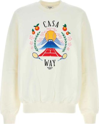 Casablanca Hombre, Sudaderas, Blanco, Talla: M