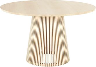 Maisons du monde Mesa de comedor redonda para 6 personas D.130