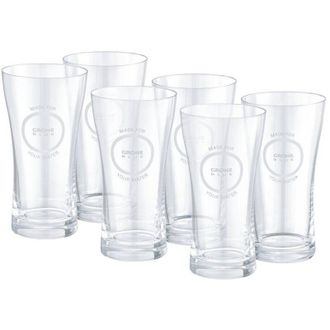 GROHE Vasos Grohe Blue 40437 6 Vasos De Cristal Con Decoraci&oacute;n Grohe Blue, 40437000
