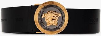 Versace Riem - Heren - Riemen - Zwart - 75 CM - Leer - Accessoires