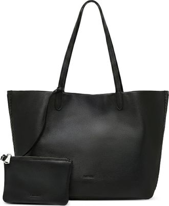 Aim&eacute;e All for Love Convertible Leather Shopper Bag in Black at Nordstrom