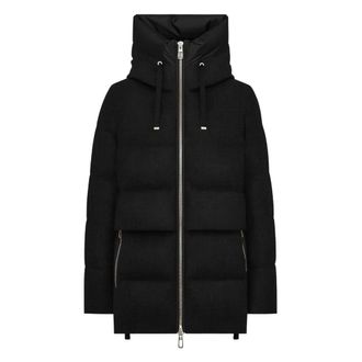 Duno Short Black Parka Jacket
