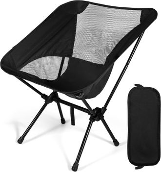 OEM Silla De Camping - Port&aacute;til, Ligera Y Plegable - Silla De Playa Ligera Y Plegable Para Uso En Exteriores, Capacidad De Carga De 110 Kg, Con Bolsa De A