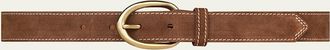 Vaincourt La Vaillante Suede & Brass Belt