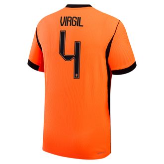 Nike Virgil van Dijk Netherlands National Team 2026 Match Home Nike Mens Dri-FIT ADV Soccer Jersey in Orange | NN203949324-NED