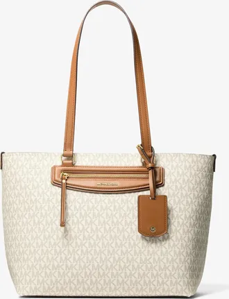 Michael Kors Jet Set Travel Medium Signature Logo Tote Bag