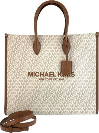Michael Kors MK Signature PVC Tote Bag 2way
