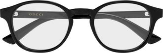 Gucci Glasses, unisex, Black, Size: 50 MM Occhiali da vista
