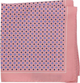 Ben Sherman Geometric Pocket Square in Pink at Nordstrom Rack
