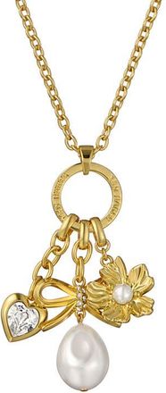 Ted Baker Isadora Charm Pendant Necklace in Metallic Gold at Nordstrom