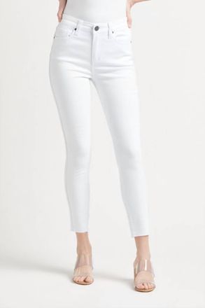 Kut from the Kloth High Rise Skinny Denim In White