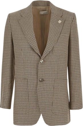 Lardini Walter Blazer - Dames - Blazers - Beige - 4XL - Jassen