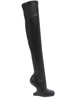 Rick Owens 110mm Cantilever boots - Black