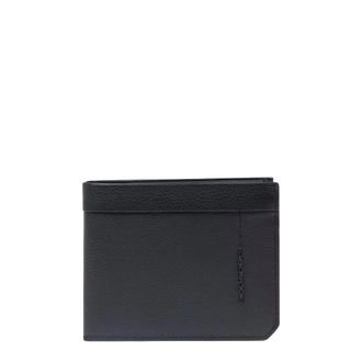 Piquadro Wallets & Cardholders, male, Black, Size: ONE SIZE Wallet with coin pocket