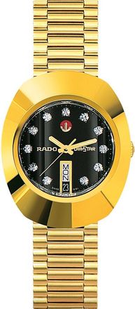 Rado The Original Automatic Bracelet Watch, 35mm in Black at Nordstrom