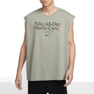 Nike Sportswear Club Sleeveless Top Olive Green HQ1204-053