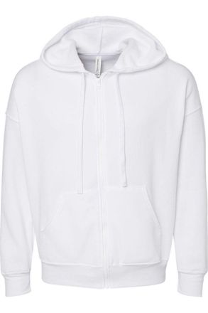 Bella + Canvas Unisex Sponge Fleece DTM Full-Zip Hoodie