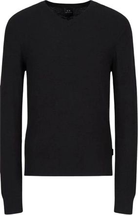 A|X Armani Exchange Hombre, Jerseys, Azul, Talla: S