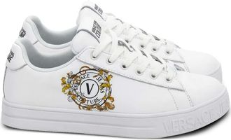 Versace Jeans Couture Sneakers con stampa - Bianco