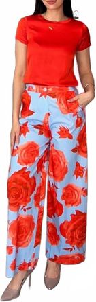 B.YU Rose Wide Leg Pant In Unica