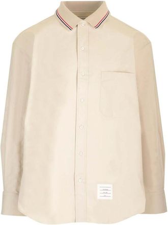 Thom Browne Hombre, Camisas, Blanco, Talla: M