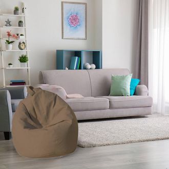 Talamo Italia Talamo Italia - Dmora Puf Elegante, Color Beige, Medidas 80 X 120 X 80 Cm, Con Embalaje Reforzado