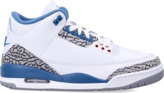 Nike Air Jordan 3 Retro True Blue - Heren - Fitnessschoenen - Veelkleurig - 45 EU - Leer - Fitness