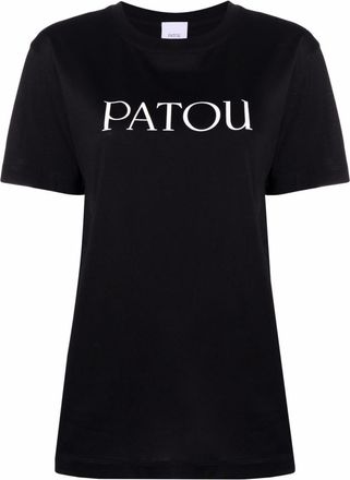 Patou Black Logo-print t-shirt