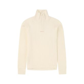 Amundsen & Scott Heros Hide Half Zip Womens in Natural at Nordstrom, Size X-Small Eu