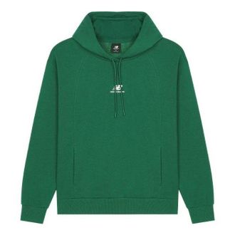 New Balance (WMNS) New Balance Hoops Fleece Hoodie Asia Sizing Green AWT23341-NWG
