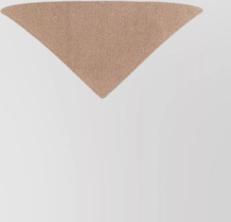 STUDIO NICHOLSON triangle ribbed scarf pythagoras design