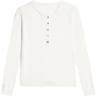 Fortela WCoralie Serafino Long Sleeve T-Shirt in White at Nordstrom, Size X-Small Eu