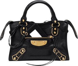 Balenciaga Dames, Tassen, Zwart, Maat: ONE Size Katoen