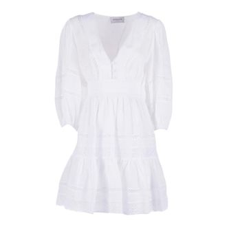 Ermanno Scervino Short Dresses, female, White, Size: 2XS Abito Corto