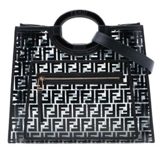 Fendi Pre-owned Tote Bags, female, Black, Size: ONE SIZE Pre-owned Satchel