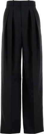 Saint Laurent Black wide-leg pants