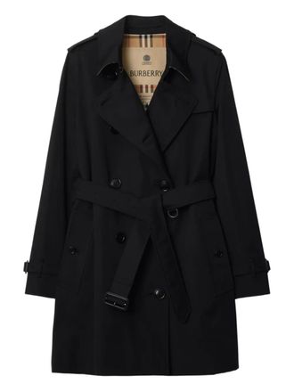 Burberry Trenchcoat met ceintuur - Zwart