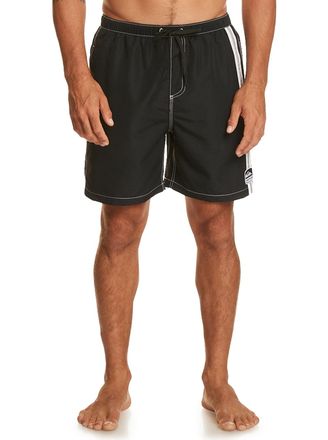 Quiksilver Boardshorts QUIKSILVER Sof Volley 18, Herren, Gr. M, schwarz, 100% Polyester, Hosen Boardshorts