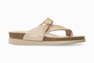 Mephisto Womens Helen Sandals In Platinum