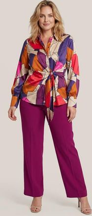 Mart Visser Harmony Print Blouse Plum / Multi Maxi