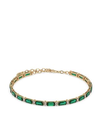 VEYNOU 14kt yellow gold Beyond Eden emerald bracelet