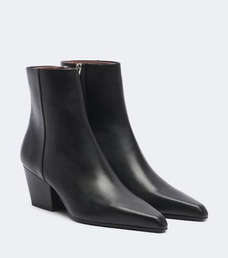 PARIS TEXAS Jane leather ankle boots