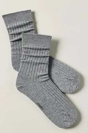 Eberjey Rib Crew Socks