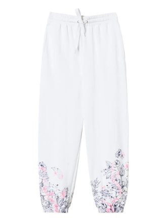 Twin-Set x Myfo trainingsbroek met bloemenprint - Wit