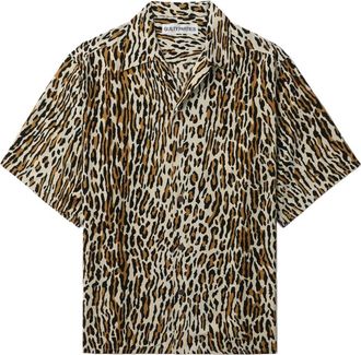 Wacko Maria Camicia leopardata - Toni neutri