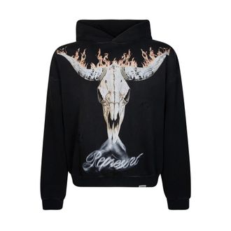 Represent Hoodies, male, Black, Size: XS British Cowboys Hoodie