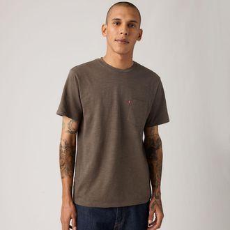 Levi's Classic Pocket Tee - Mens - 2XL - Brown